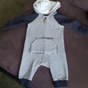Baby Boy Hooded All In One